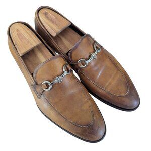 Paul Evans Light brown leather Loafers - Men's Size 8.5